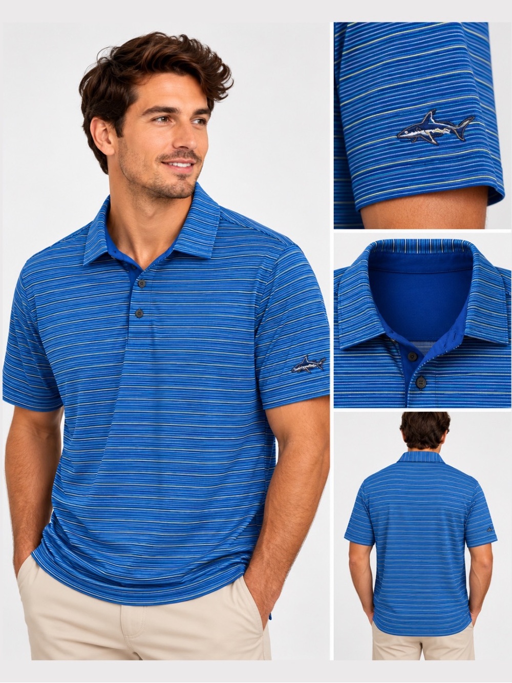Greg Norman Collection Men’s Polo